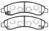 ASVA AKD-0502 Brake Pad Set, disc brake